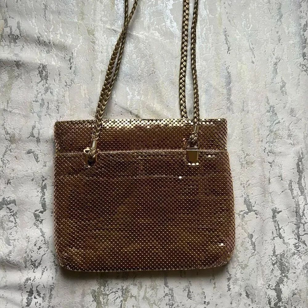 Vintage Gold Chain Mail Purse